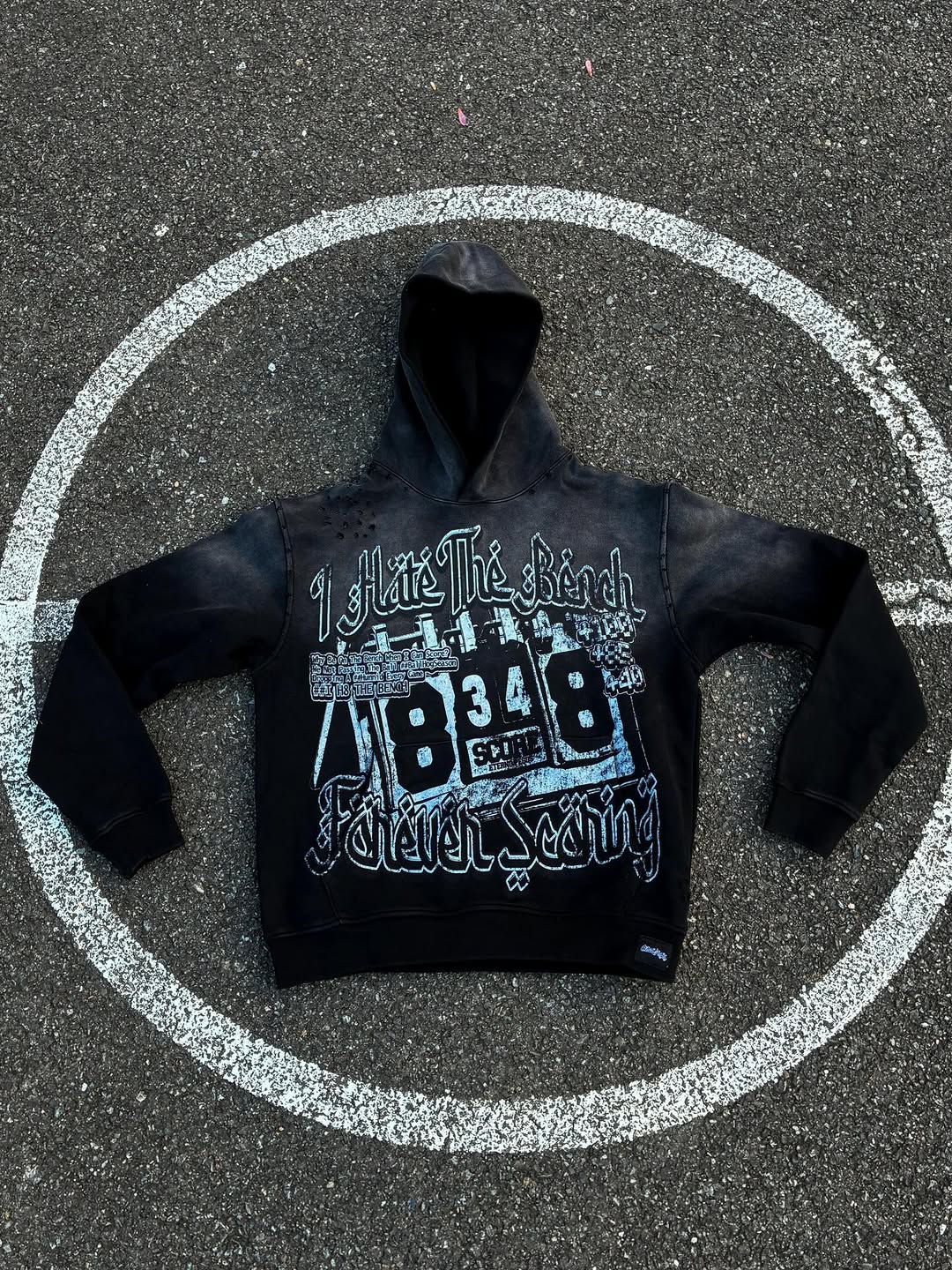 “IHTB” Onyx Black Hoodie
