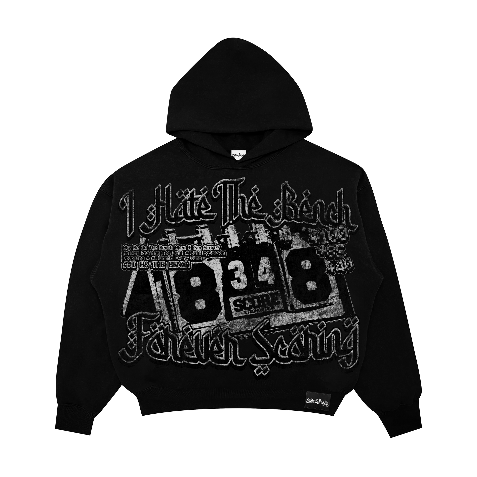 “IHTB” Onyx Black Hoodie
